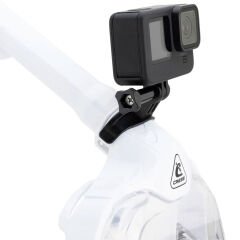 Cressi Bali Tam Yüz Maske WHITE / BLACK - L/XL