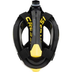 Cressi Bali Tam Yüz Maske BLACK / YELLOW - S/M