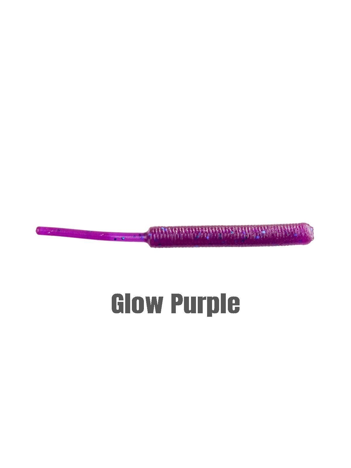 Fujin Baby Worm 5.2 cm Floating LRF Silikonu PURPLE GLOW