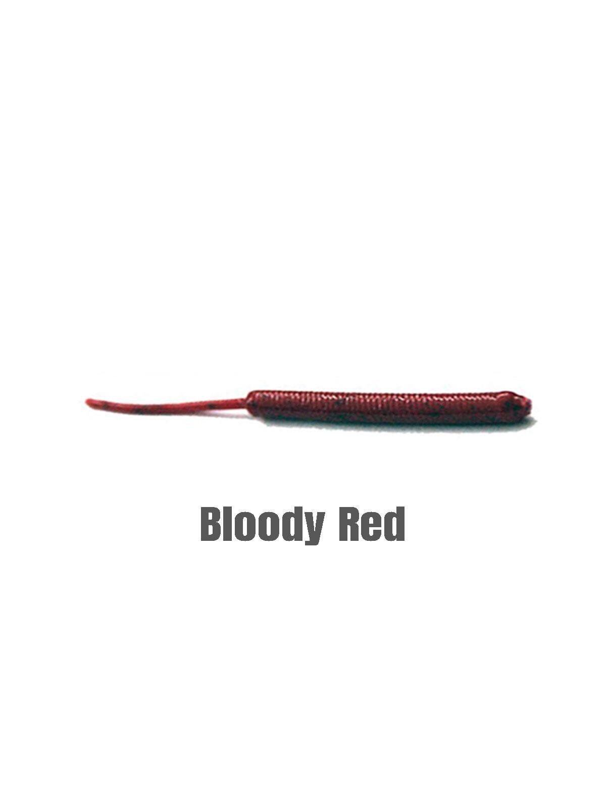 Fujin Baby Worm 5.2 cm Floating LRF Silikonu Bloody Red