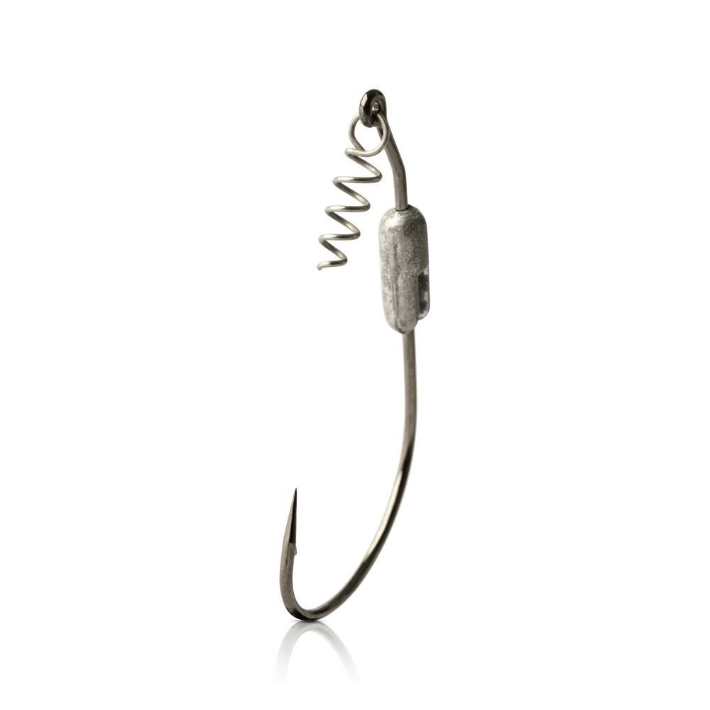 Mustad 91768S18 Power Lock Plus Spring Olta İğnesi BLACK NICKEL - NO:1-0 3LU