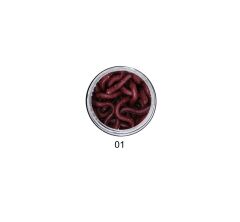 River Long Worm 10 cm Bloody 12'li Silikon Kurt Yem 1