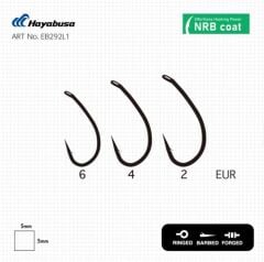 Hayabusa P1 Sazan İğnesi Dövme Teflon Black 10lu Paket