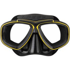 Cressi Prisma Dalış Maskesi BLACK - YELLOW
