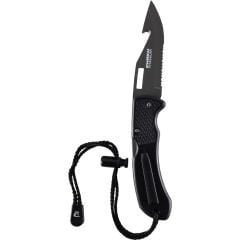 Cressi Chaku Paslanmaz Çelik Dalış Bıçağı BLACK - TITANIUM