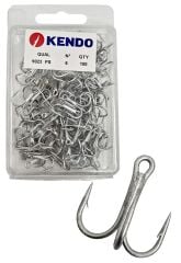 Kendo 9023 PS Round Treble 100 Adet 3'lü Çarpma İğnesi