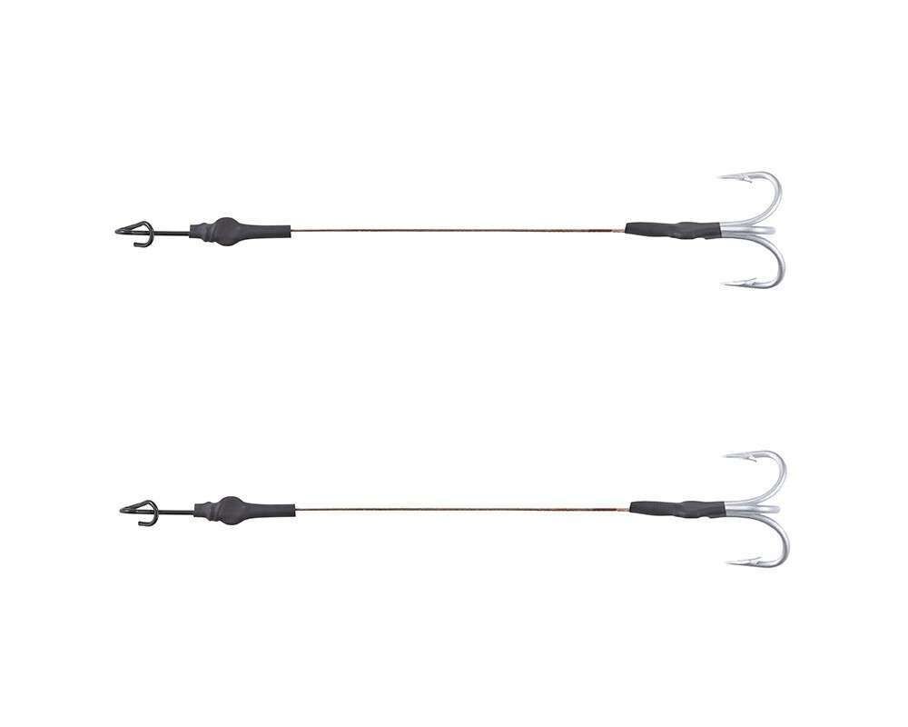 Balzer 13936 Silikon Yemler İçin Çelik Telli Rigs 2li Paket Standart - 13 CM