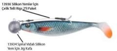 Balzer 13936 Silikon Yemler İçin Çelik Telli Rigs 2li Paket Standart - 17 CM