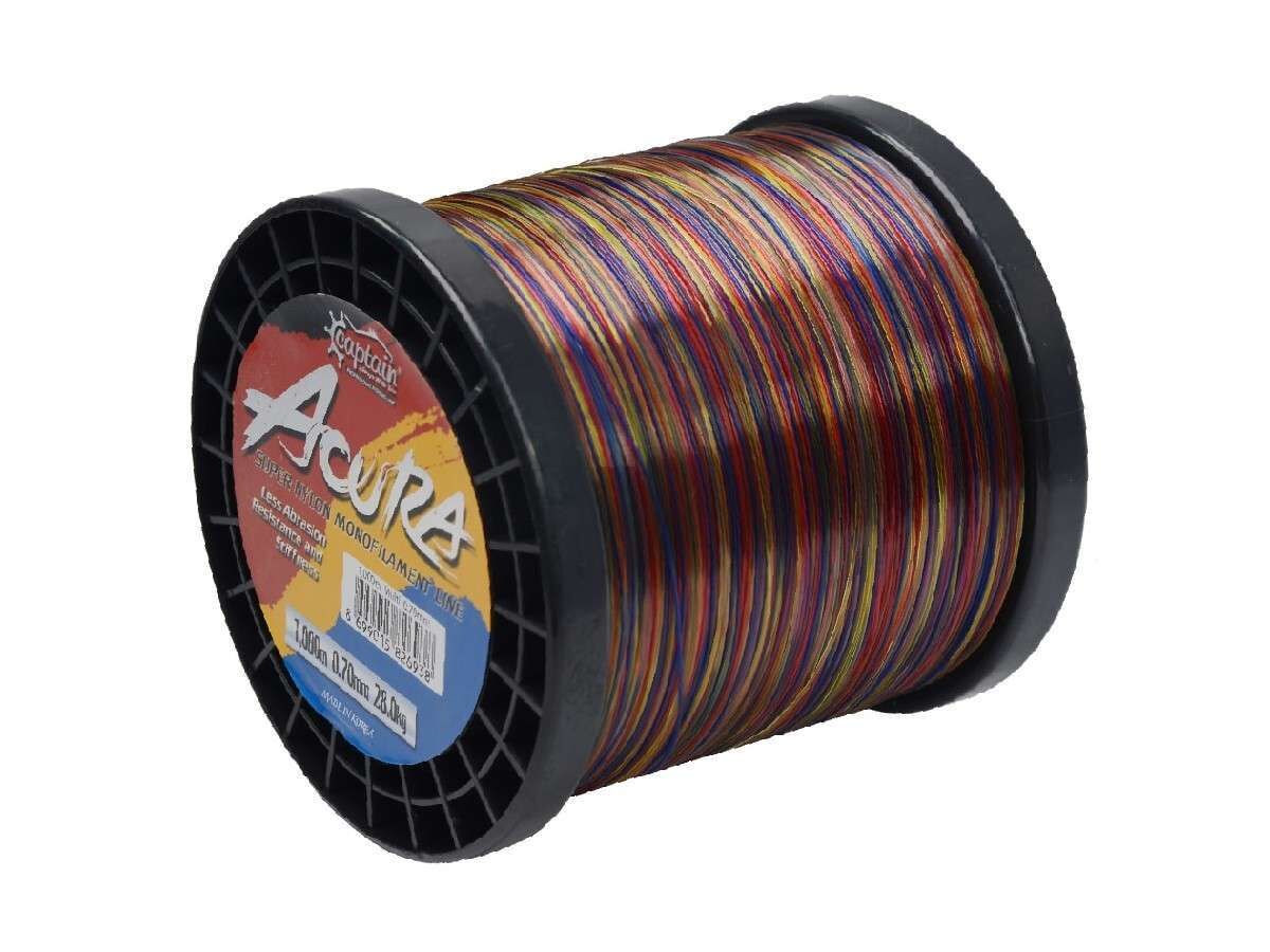 Captain Acura 1000mt Monofilament Misina Ebruli Standart - 0.80 MM
