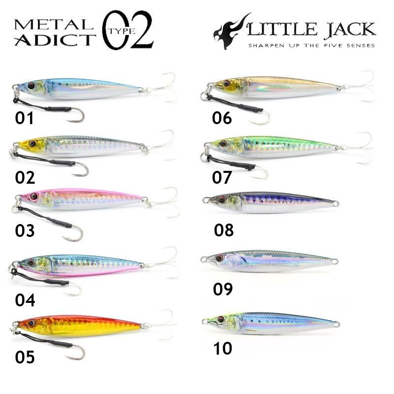 Little Jack Metal Adict 02 78 mm 40 gr Jig Yem 02