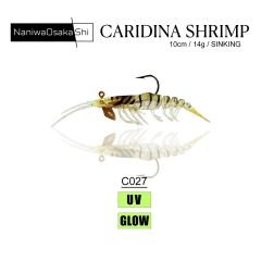NANIWAOSAKASHI CARIDINA SHRIMP 10CM 14G Silikon Karides C027