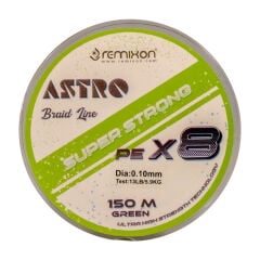 Remixon Astro 8X 150m Green İp Misina 0,06MM