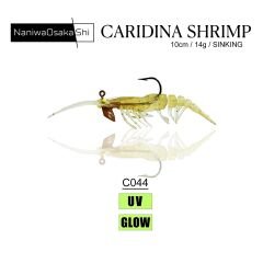 NANIWAOSAKASHI CARIDINA SHRIMP 10CM 14G Silikon Karides C044