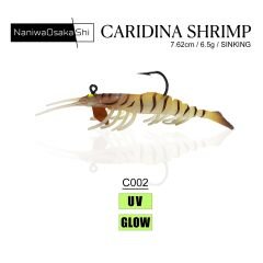 Naniwa Osaka Shi Baby 7,62 cm 6,5 Gram Silikon Karides C002