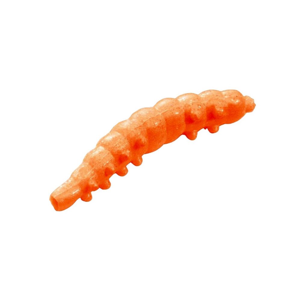 Berkley Powerbait Garlic Power Honey Worm ORANGE - 2.5CM - 55 ADET