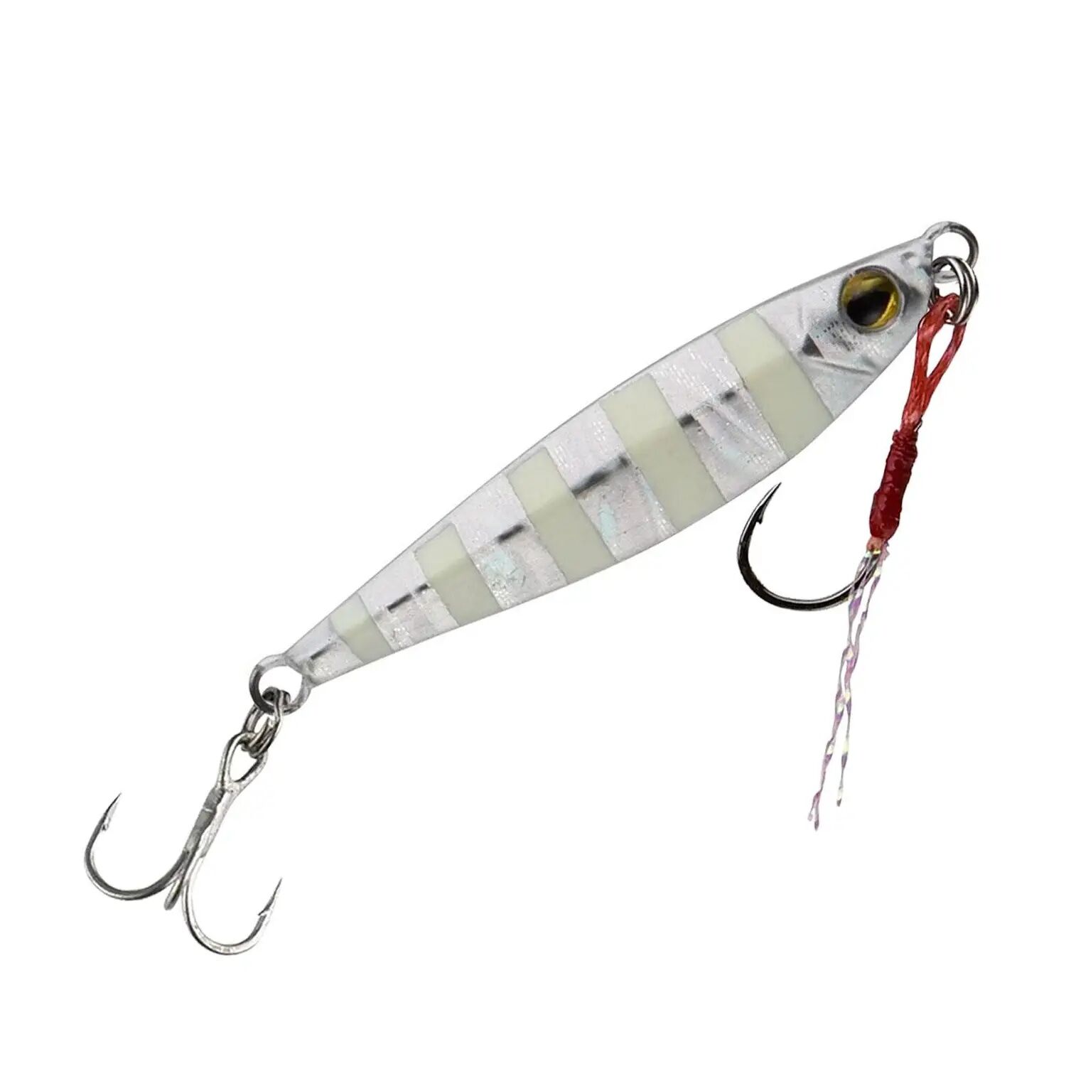 Apia Seiryu Bits 3gr Metal LRF Jig Yem 08 Zebra Glow
