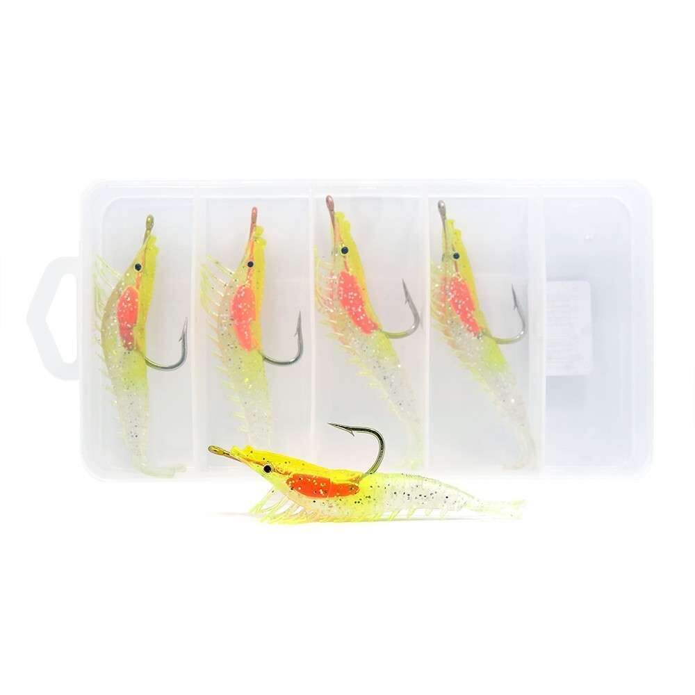 Captain 3066 Silikon Karides 85cm Suni Yem 5li Kutu 02