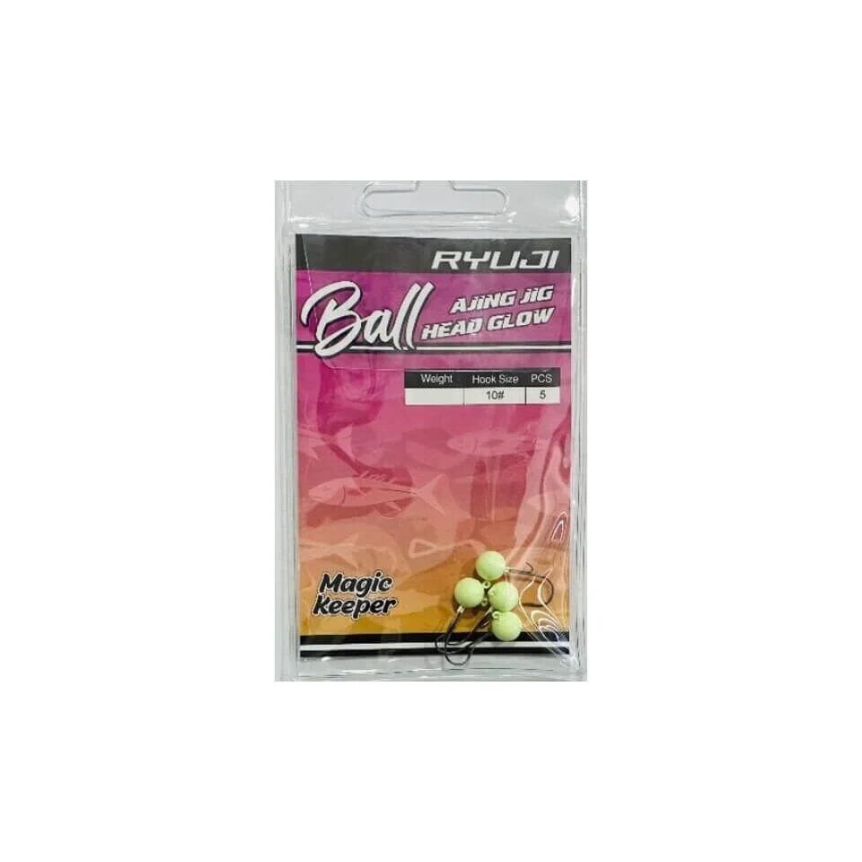 Ryuji Ball Ajing Glow Jighead