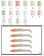 Captain 3595 Elegant 35cm Silikon Zargana 5li Paket Suni Yem 08
