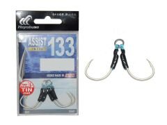 Hayabusa EX 401 Jig Assist İğnesi Double Hook 2li Paket Standart - 4-0