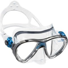 Cressi Big Eyes Evolution Dalış Maskesi CLEAR-BLUE-BLACK