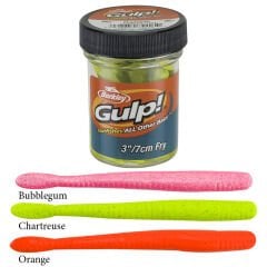Berkley Gulp Fry Sahte Kurt SPRING GREEN - 7 CM