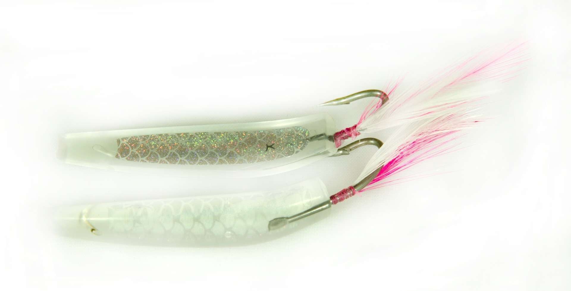 Captain 3625 Feather Jig 5cm Silikon Suni Yem 2li Paket TRANSPARAN