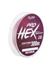 Fujin Pro Hex 8X 300Mt. Multicolor İp Misina 0.16 mm