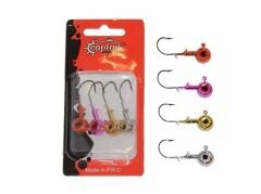 Captain 6415 Jig Head Angel Kiss 4lü Set 3D Melek Gözlü Jig Head Standart - 14 GR