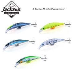 Jackson G Control 28 gr 93 mm (Strong Hook)Sinking Maket Balık