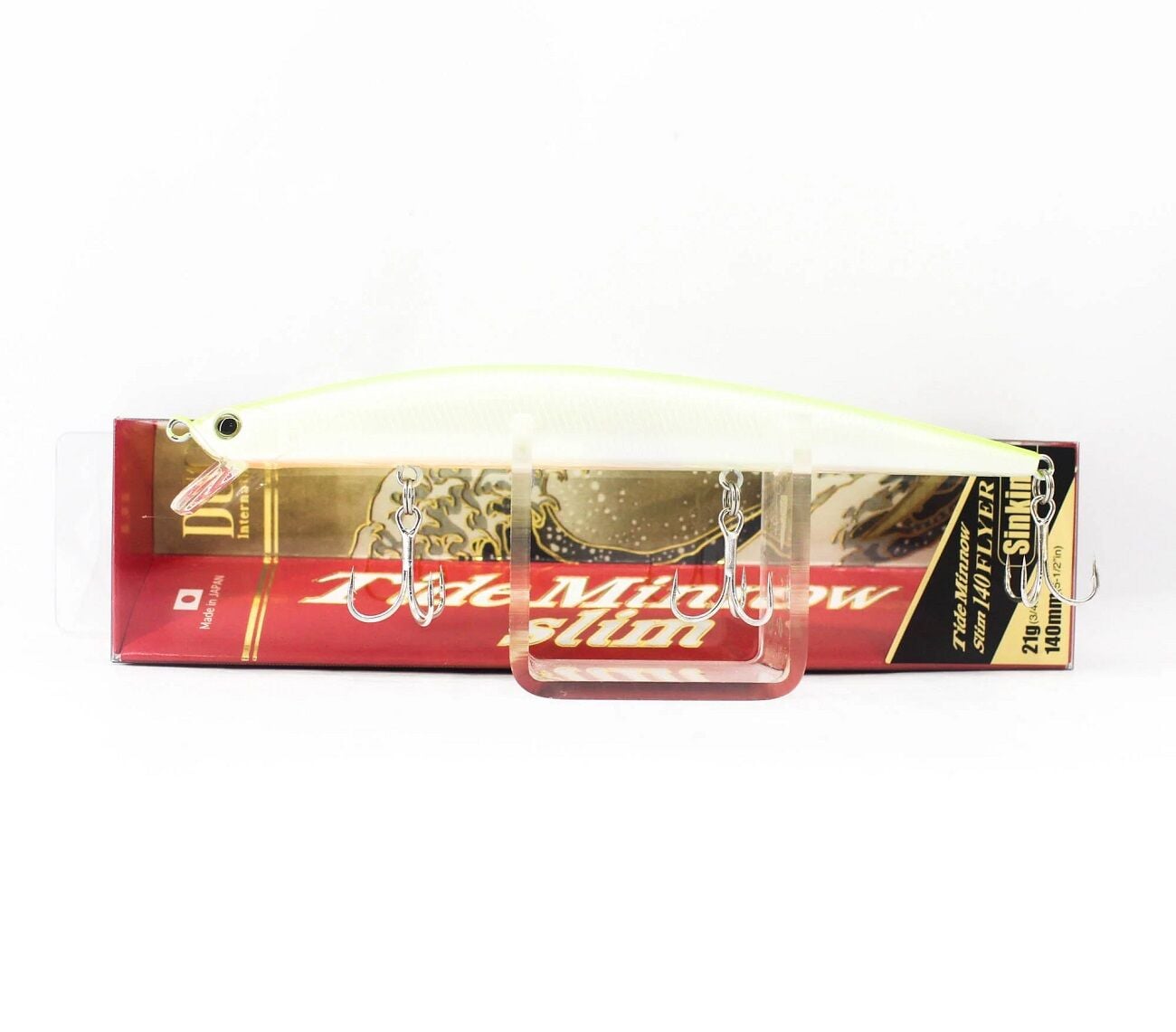 Duo Tide Minnow Slim Flyer 140 ACC0039 Pearl Chart OB