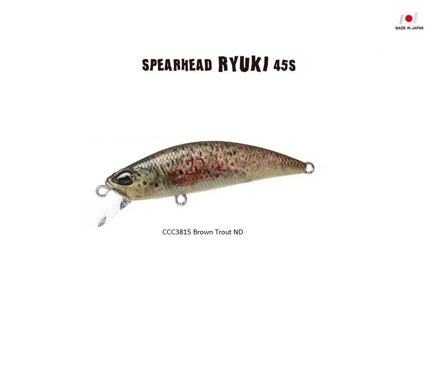 Duo Spearhead Ryuki 45S SW 4 gr Sahte Balık CCC3815 Brown Trout ND
