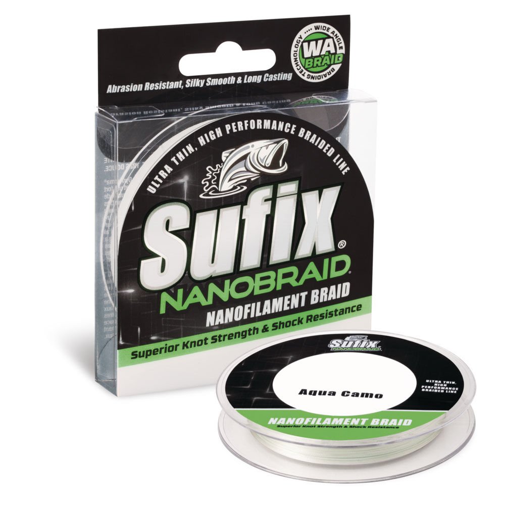 Sufix Nano Braid İp Misina AQUA CAMO - 0.10MM - 100MT - 5KG