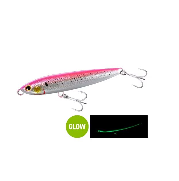 Shimano Exsence Galaslide 95F 95mm 14g Su Üstü Maket Balık 003 Pink Silver