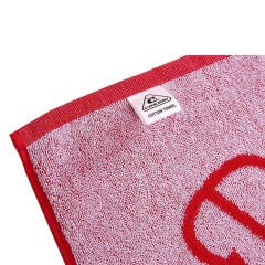Cressi Cotton Frame Yüzde Yüz Pamuklu Plaj Havlusu RED - 90X180CM