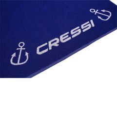 Cressi Cotton Frame Yüzde Yüz Pamuklu Plaj Havlusu NAVY - 90X180CM