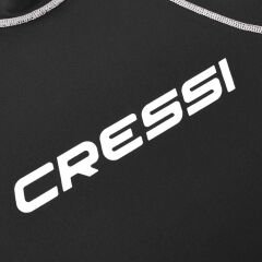 Cressi Rash Guard Lady Kısa Kollu T-Shirt BLACK-WHITE - NO:5 - XL