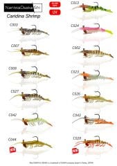 NANIWAOSAKASHI CARIDINA SHRIMP 10CM 14G Silikon Karides
