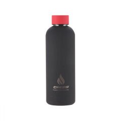 Cressi Kauçuk Kaplı Termal Suluk SİYAH - KIRMIZI - 500 ML