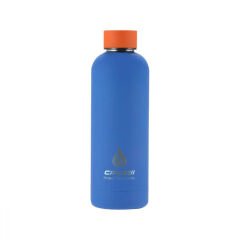 Cressi Kauçuk Kaplı Termal Suluk MAVİ - TURUNCU - 500 ML