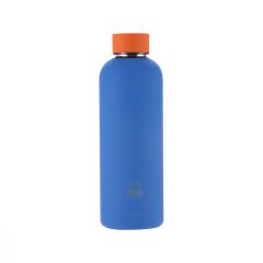 Cressi Kauçuk Kaplı Termal Suluk MAVİ - TURUNCU - 500 ML