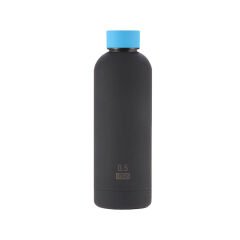 Cressi Kauçuk Kaplı Termal Suluk SİYAH - MAVİ - 500 ML