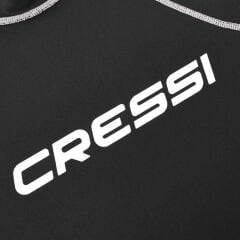 Cressi Rash Guard Lady Kısa Kollu T-Shirt BLACK-WHITE - NO:3 - M