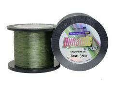 Captain Dynamic PE 8 Örgü İpi Misina 1000mt Yeşil Standart - 0.45 MM