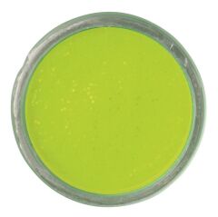 Berkley Powerbait Natural Glitter Trout Bait Crustacea Sahte Yemi CHARTREUSE - 50 GR
