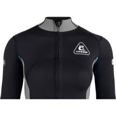 Cressi Guardian Lady Dalış Ceketi BLACK-A.MARİNE - 2MM - S - NO:2