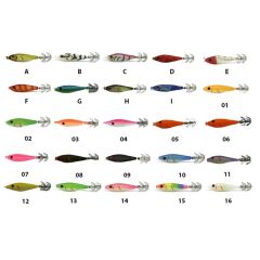 Captain 3007 Kalamar Zokası 6cm Metsuki Squid 05