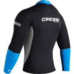 Cressi Guardian Man Dalış Ceketi BLACK-BLUE - 2MM - S - NO:2