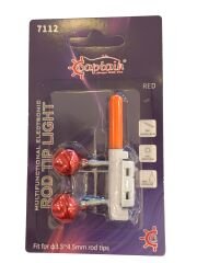 Captain 7112 Pilli ve Aparatlı-ZİLLİ Fosfor 4.5x39mm Red