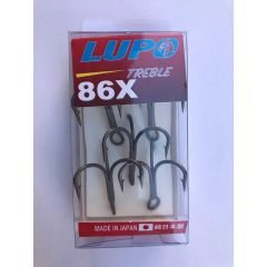 Lupo Treble 86x Ookami 1/0 Numara Üçlü İğne
